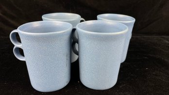 Bennington Potters Elements Blue Trigger Mugs