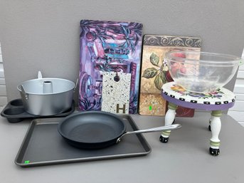 Cookware Lot Including All Clad