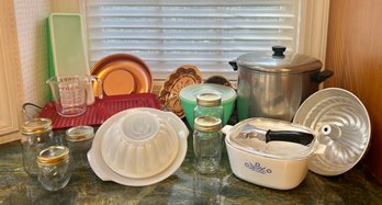 1950's Kitchen Corningware, Tupperware, Farbwerware And More - WOW