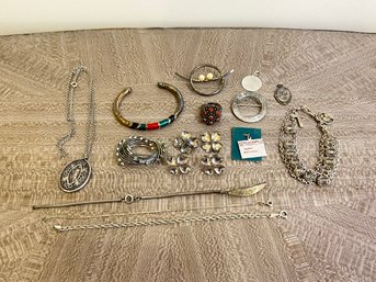 90 Grams Of Sterling Silver Jewelry