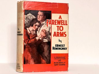 Farewell To Arms  By Ernest Hemingway 1929 With Film Cover