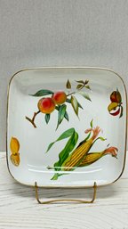 A Royal Worcester ' EVERSHAM' Large Square Baker