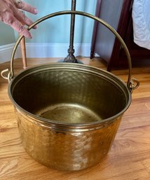 Brass Bucket With Handle