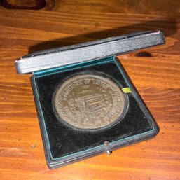 Natl Association Of Cotton Manufucturers Clemson Agricultural College 1934 Medallion ~ Rouse ~