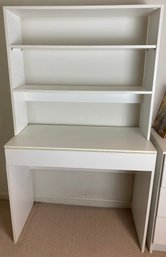Desk With One Drawer And Hutch Book Case
