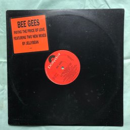 Bee Gees 'Paying The Price Of Love' 1993 Promo Vinyl Record Album - Polydor Records 859-165-1dj, NM- / NM