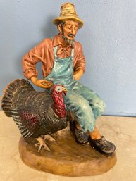 Royal Doulton England Ceramic Figurine Thanksgiving