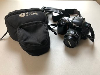Nikon N50 SLR Camera With Bag