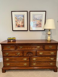 Solid Oak Loftin Black Dresser