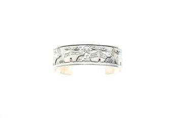 Carolyn Pollock Sterling Silver Story Bracelet Bear