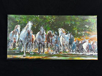 White Horses Equine Art - Frank T. Gee