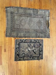 Two Small Vintage Persian Rugs