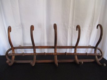 Antique Bentwood Hat Rack