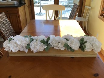 Decorative Faux Flower Display