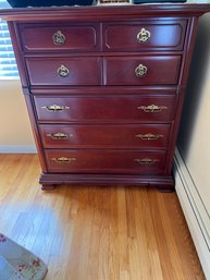 Tall 5 Drawer Bassett Dresser