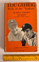 1942 Lou Gehrig Pride Of The Yankees Book