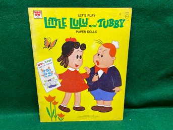 Let's Play Little LuLu And Tubby Vintage Paper Dolls Book Original Uncut From 1974.