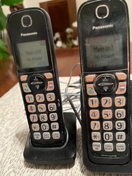 Panasonic Cordless Phones-2-with Answer System On The Phone