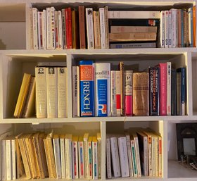 Over 70 Books, Mostly French