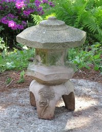 A Cast Concrete Garden Pagoda