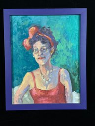 Painting Of Woman By Susan Doerflinger