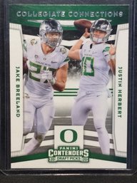 2020 Panini Chronicles Draft Picks Collegiate Connections Juston Herbert Rookie - K