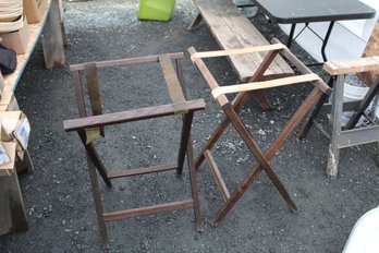 Serving Stands, 20x20x30 , One Needs New Strap