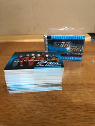 1992 Inaugural Edition Star Trek The Next Generation Trading Cards #1-120.   Lot 14