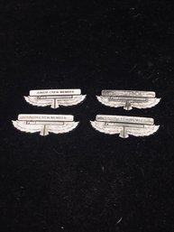 Vintage TWA Junior Crew Member Pin Set