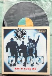 Def Con Four 'Say U Love Me' 1990 Vinyl Record Album - Reprise Records 21339-0, NM / NM