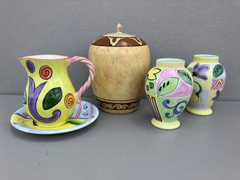 Colorful Pottery Collection