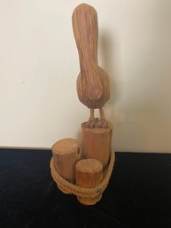 Wooden Carved Seagull