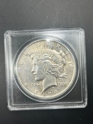 1924 Silver Peace Dollar