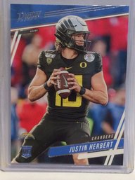 2020 Panini Prestige Justin Herbert Rookie Card - K