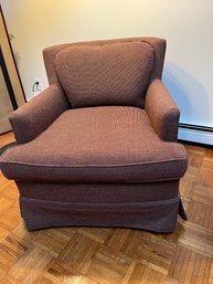 Club Chair, Skirted, With Fabric Cover, Very Comfy