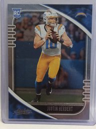 2020 Panini Absolute Justin Herbert Rookie Card - K