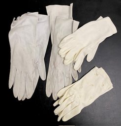 4 Pairs Of Vintage Ladies Gloves