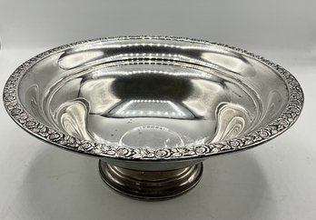 Antique Empire Sterling Weighted Pedestal Bowl