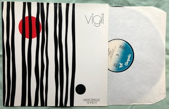 Vigil 'I Am Waiting' 1986 Vinyl Record Album - Chrysalis Records 608 754, NM / NM