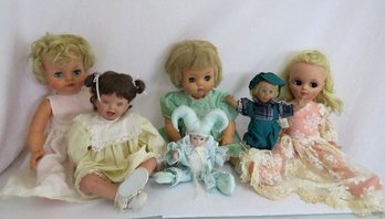 A Mixed Lot Of 6 Dolls - Rare ROYAL Doll Included!
