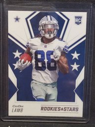 2020 Panini Rookies & Stars CeeDee Lamb Rookie Card - K