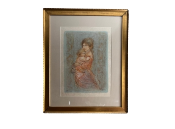 Framed Art- Mother  And Child