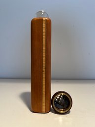 Two Handcrafted Wooden Kaleidescopes - 1987 Dragonfly Van Cort Plus