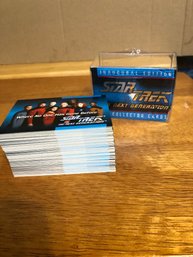 1992 Inaugural Edition Star Trek The Next Generation Collector Cards 1-120.   Lot 16