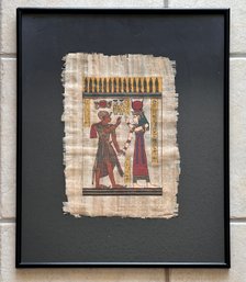 A Vintage Egyptian Papyrus Print