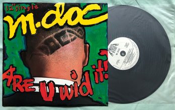 Written By Prince - M-doc 'are You Wid It?' 1991 Vinyl Record Album - Smash Records 867 399-1, NM / NM