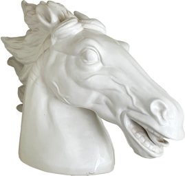 A Vintage Equestrian Bust - Nearly Life Size!