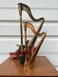 1960s Plastic Christmas Harps -