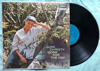 June Christy 'Gone For The Day' 1957 Hi-Fi Vinyl Record Album - Capitol Records T-902, VG / EX-