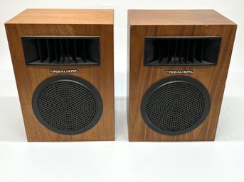 Vintage Realistic Speakers